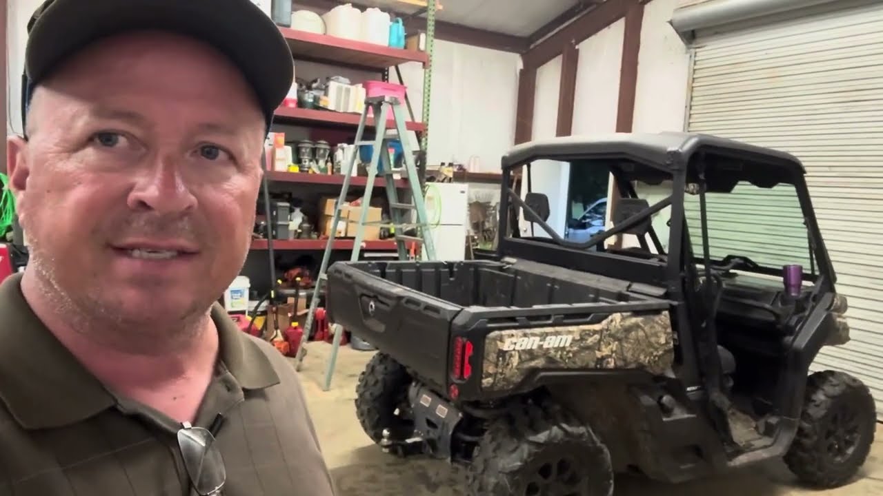 Can Am Defender HD 9 Oil Change