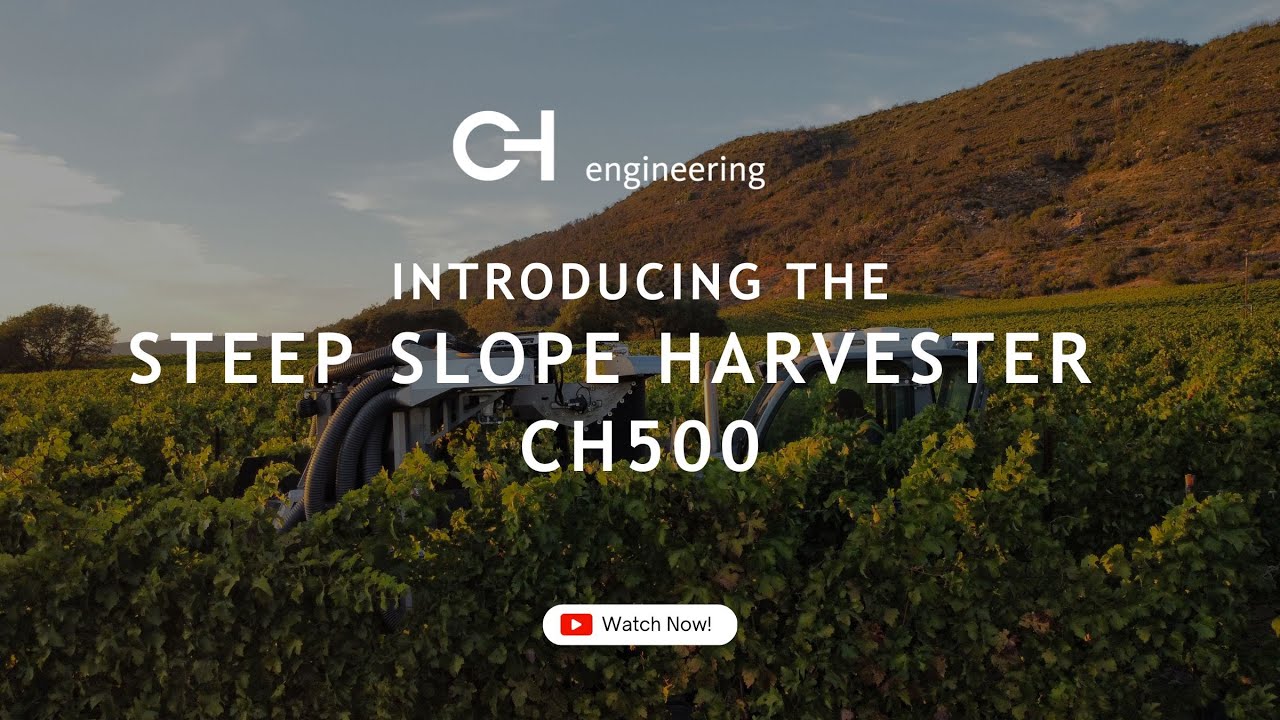 CH engineering - Introducing the Steep Slope Harvester CH 500