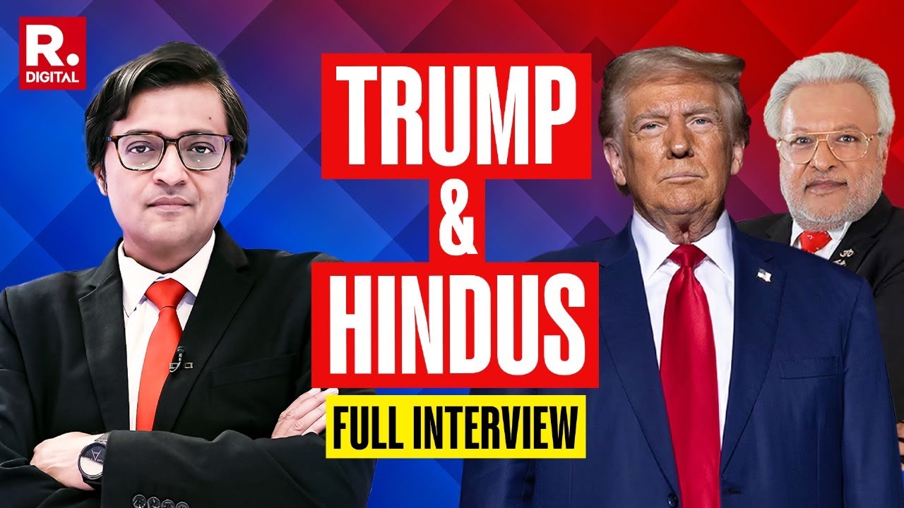 Trump Always Stands For Hindu Rights: Republican Insider Shalabh Kumar Tell-All Interview To Arnab