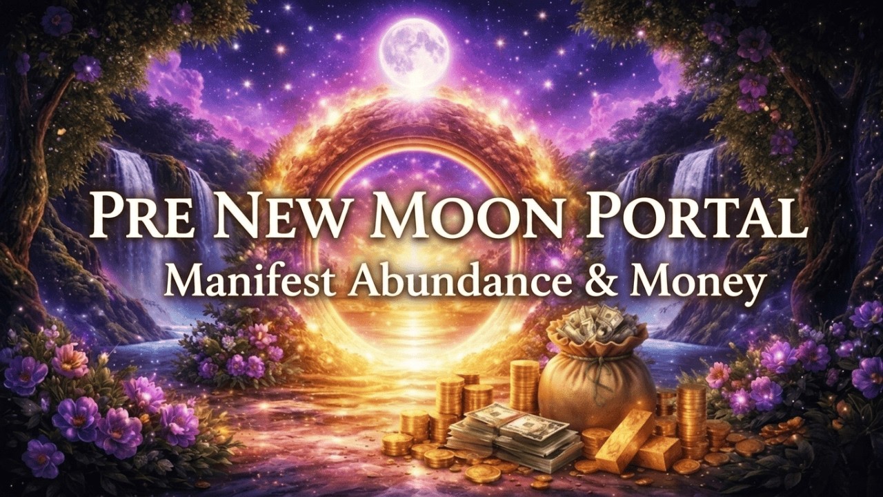 Pre New Moon Portal: Manifest Money, Abundance & Success with the Pre New Moon Portal