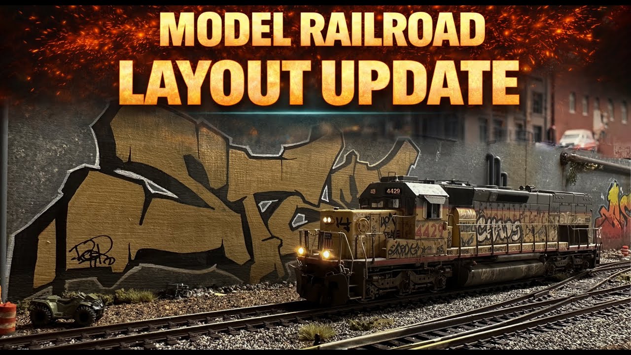 Really FANTASTIC Model Railroad Layout Update!