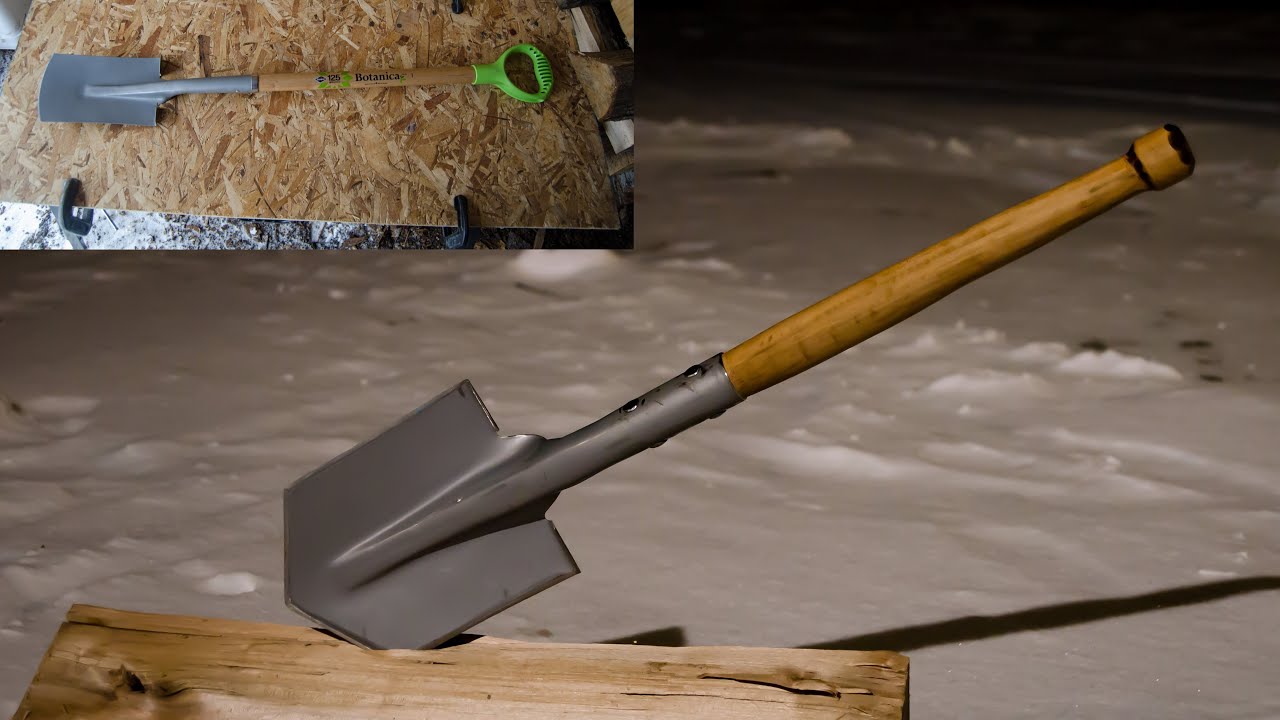 Making a Spetsnaz Shovel out of a Regular Garden Shovel.