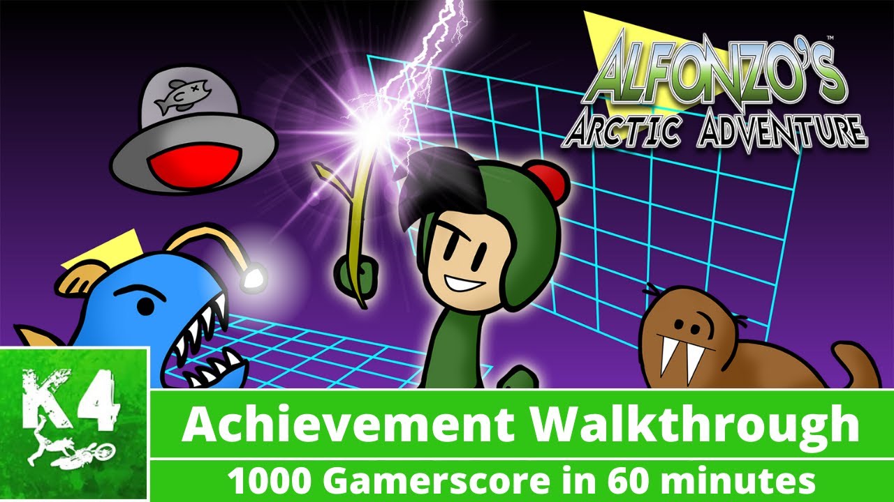 Alfonzo's Arctic Adventure - 100% Achievement Guide Walkthrough (1000G IN 60 MINUTES!)