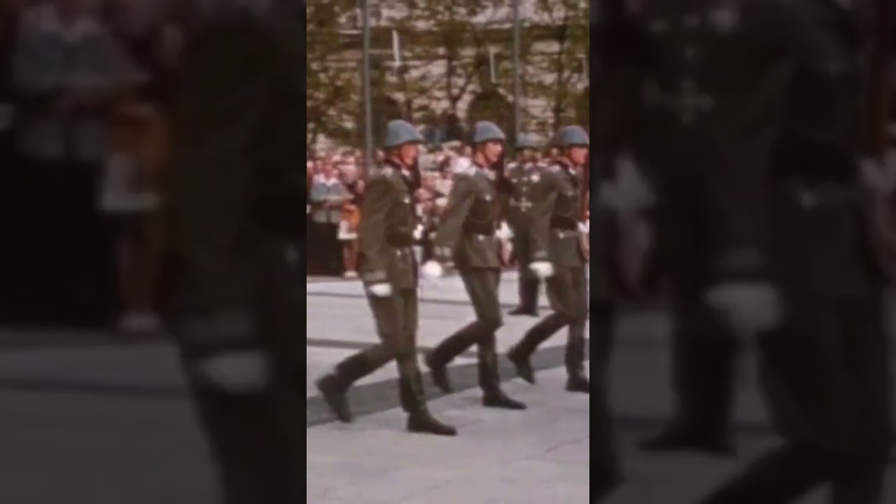 Communist East germany march