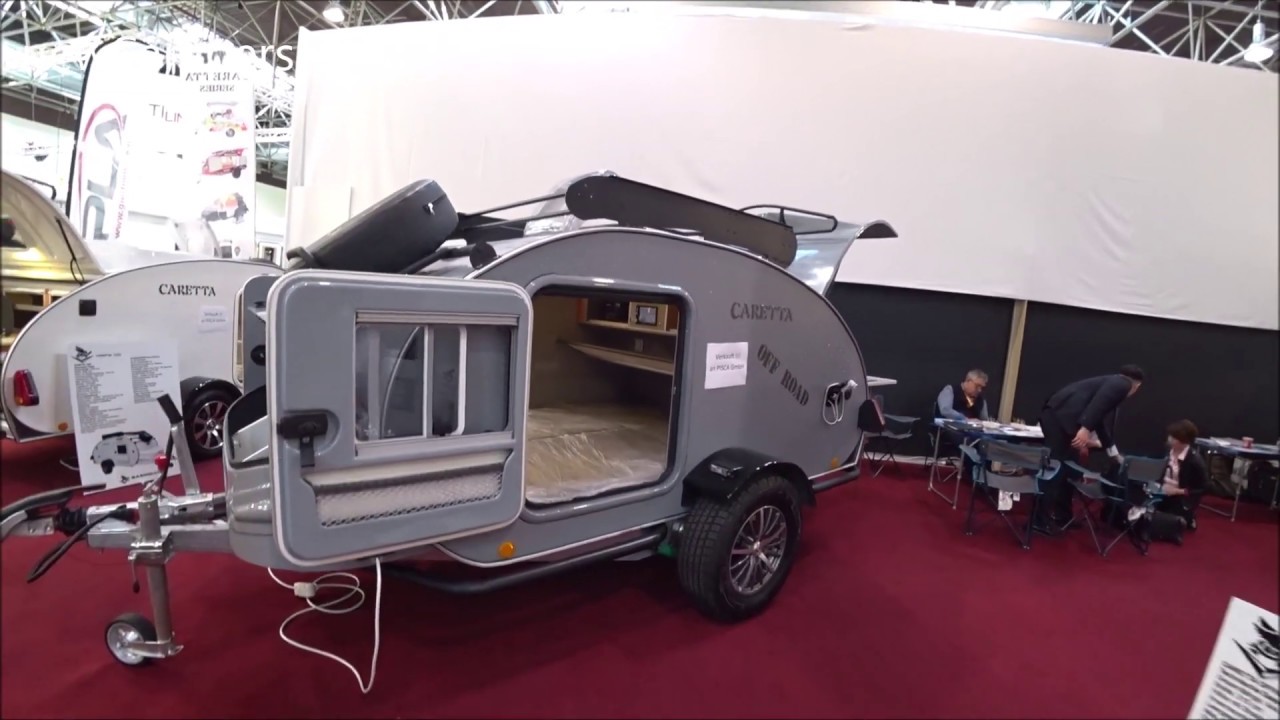 The CARETTA OFFROAD 2020 teardrop caravan