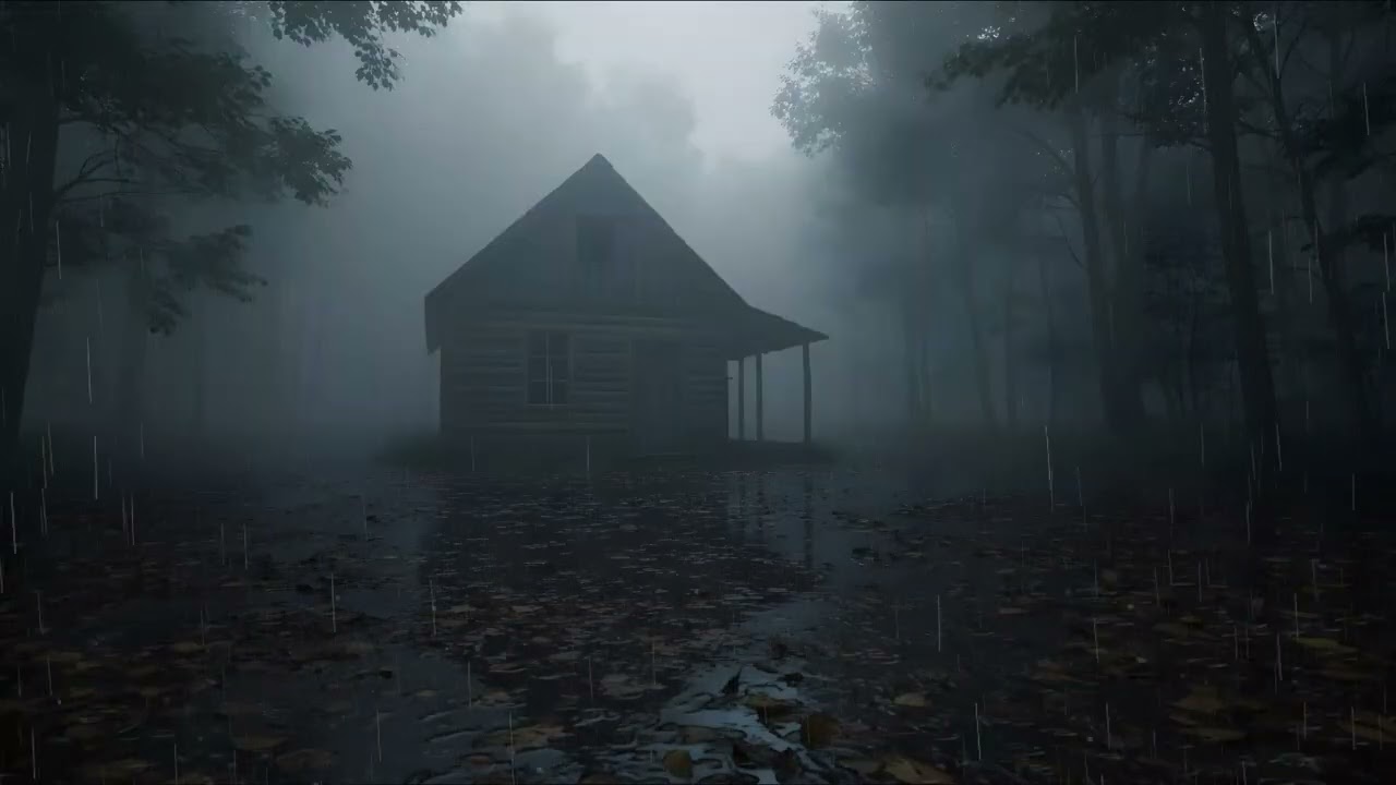 Heavy Rain at Night 🌧️ 10 Hours Relaxing Rain Sounds for Deep Sleep, Study & Meditation 