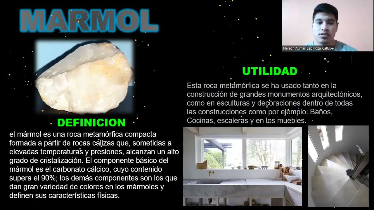 Materiales p&eacute;treos - MARMOL