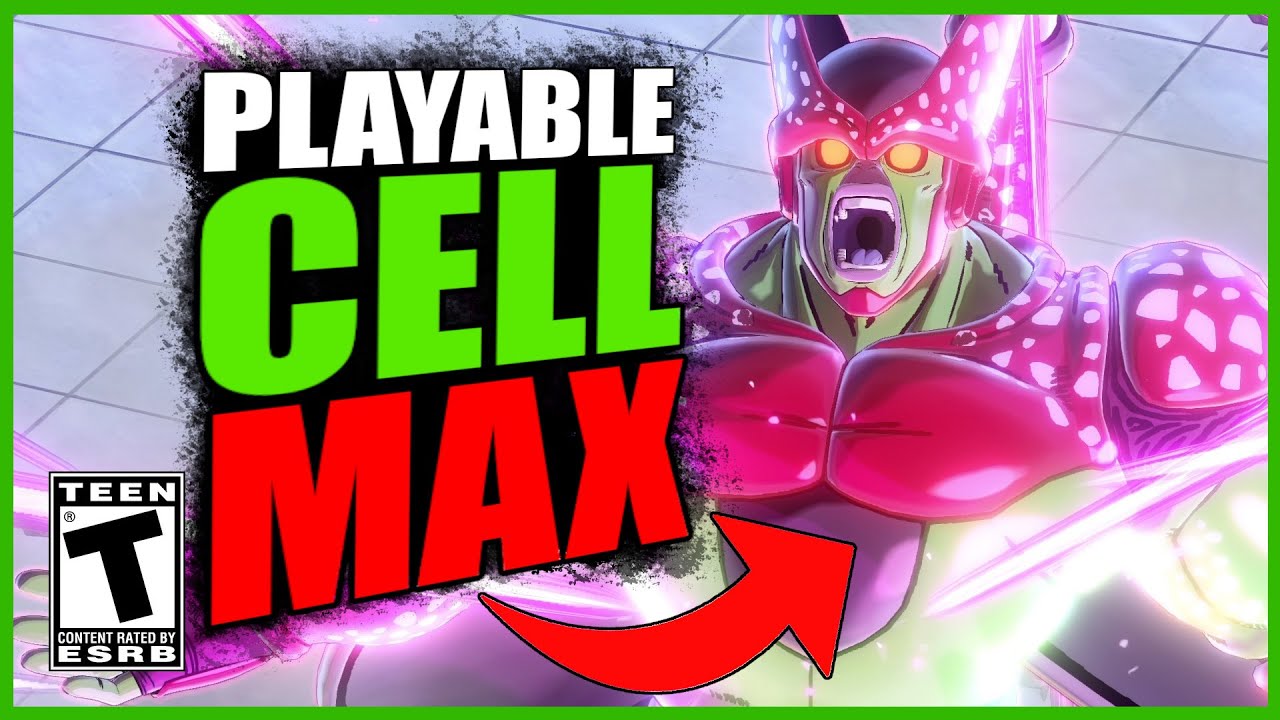 Playable Cell Max | Dragon Ball Xenoverse 2 Mod Showcase Gameplay