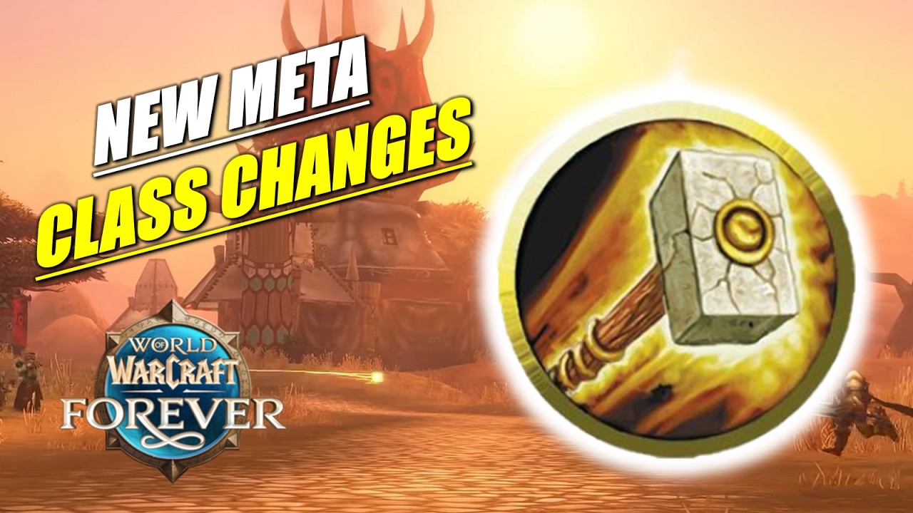 Первое обновление классовых изменений в WoW Forever