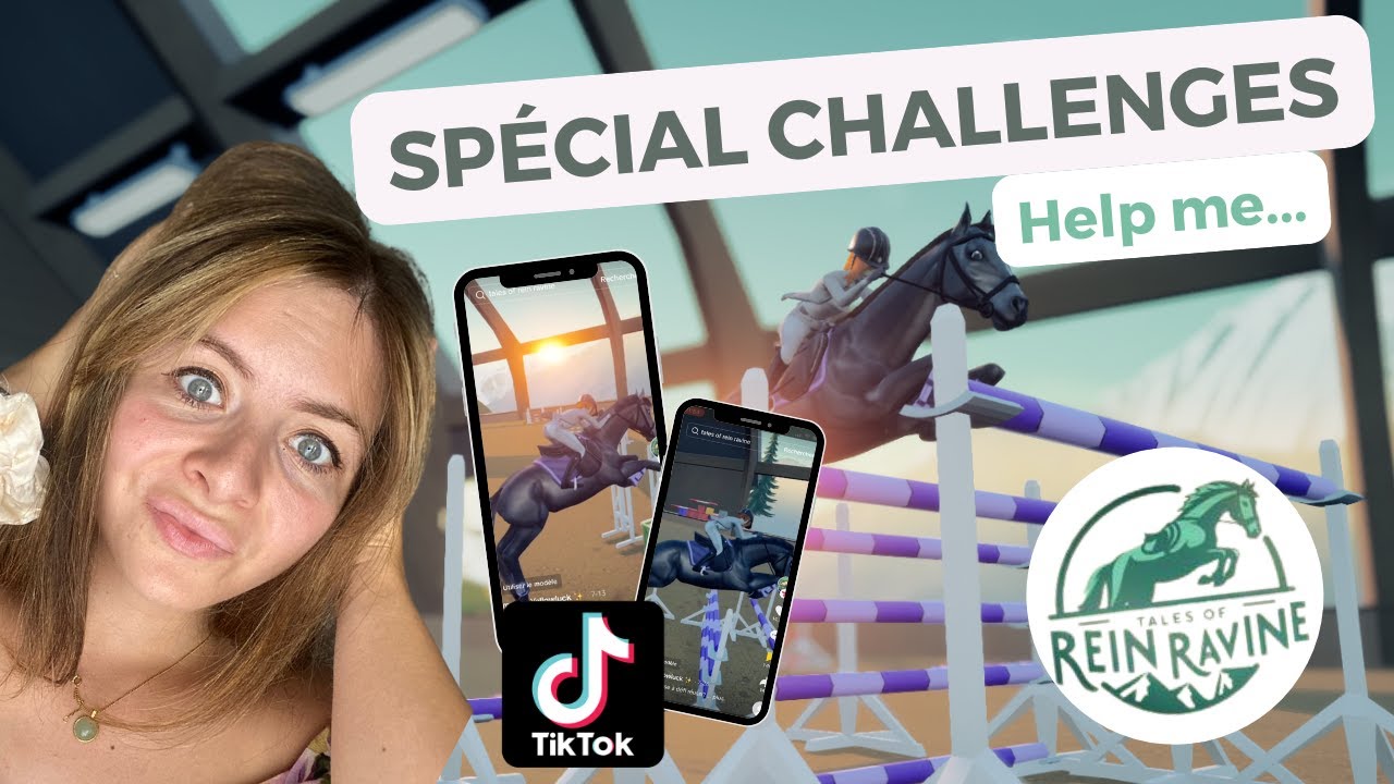 Je réalise LES CHALLENGES TIKTOK sur TALES OF REIN RAVINE 🤯