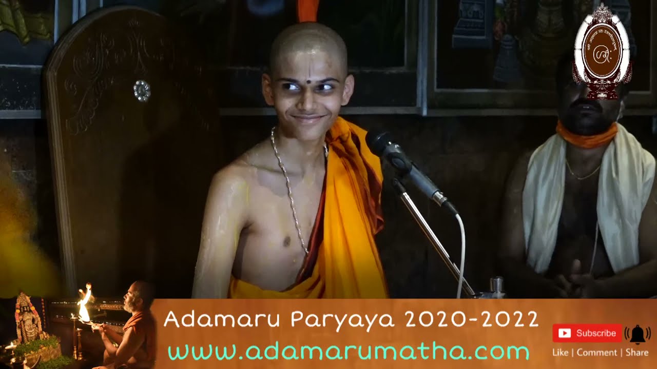 Gourava SamarpaNe for Shirooru Shri Shri Vedavardhanateertha Swamiji in Shree Krishna Matha.