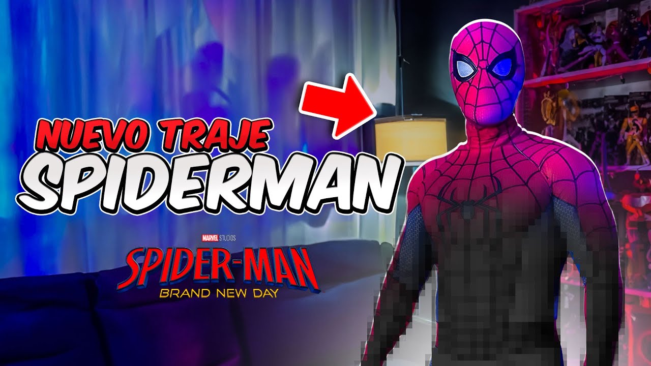 MI NUEVO TRAJE DE SPIDERMAN 