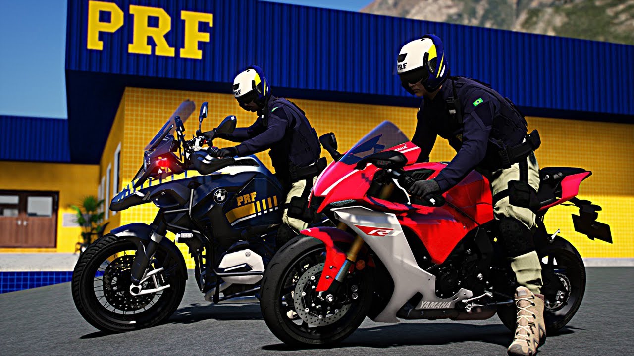 POLICIA RODOVIÁRIA FEDERAL | PERSEGUIÇÃO Á MOTO ROUBADA | GTA V PRF | GTA 5 POLICIAL (LSPDFR)