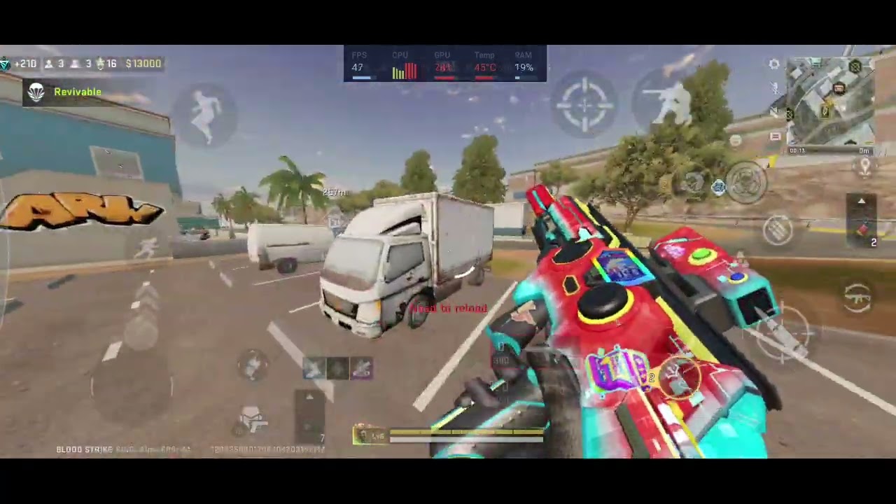 Blood strike battle royale gameplay 