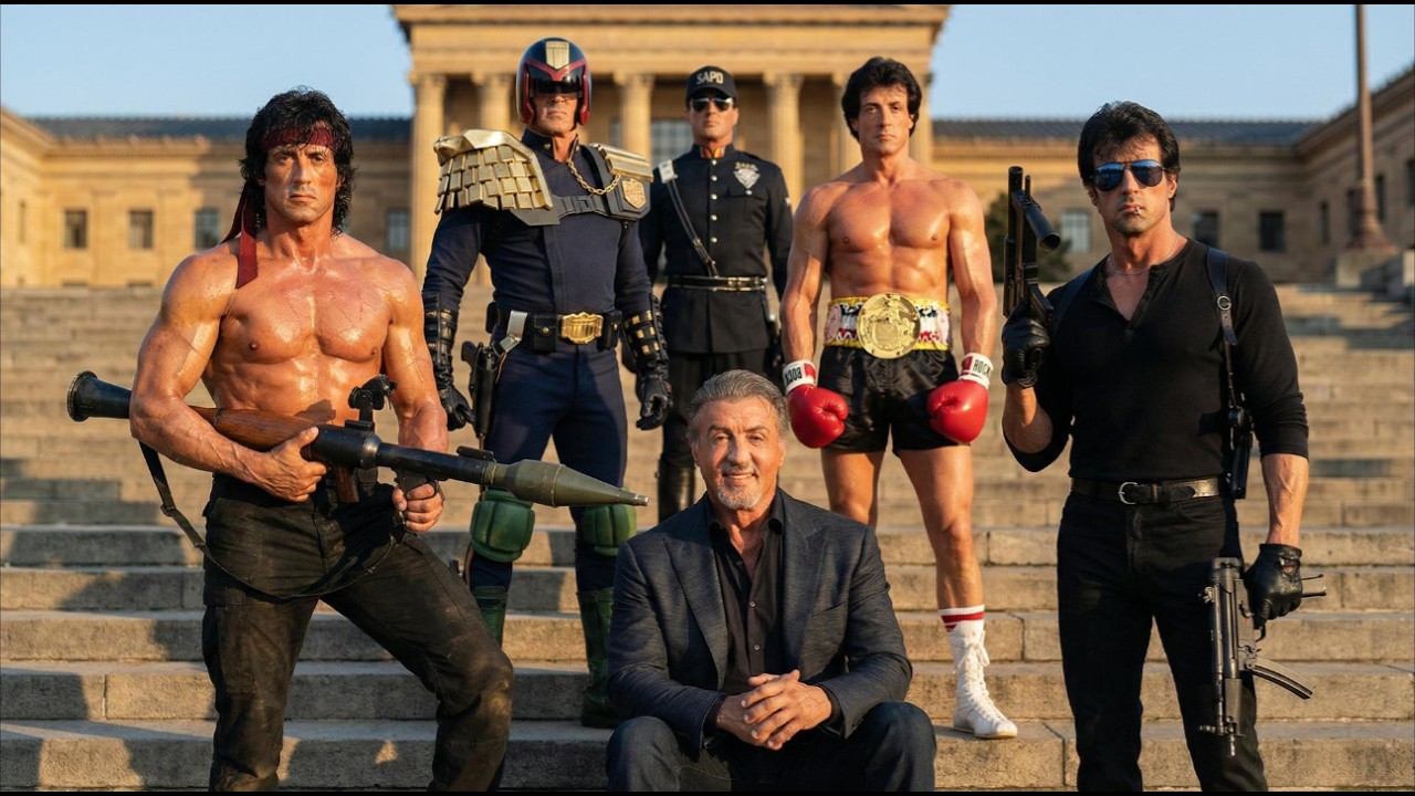Sylvester Stallone: Then vs. Now | A Journey Through His 20 Best Roles