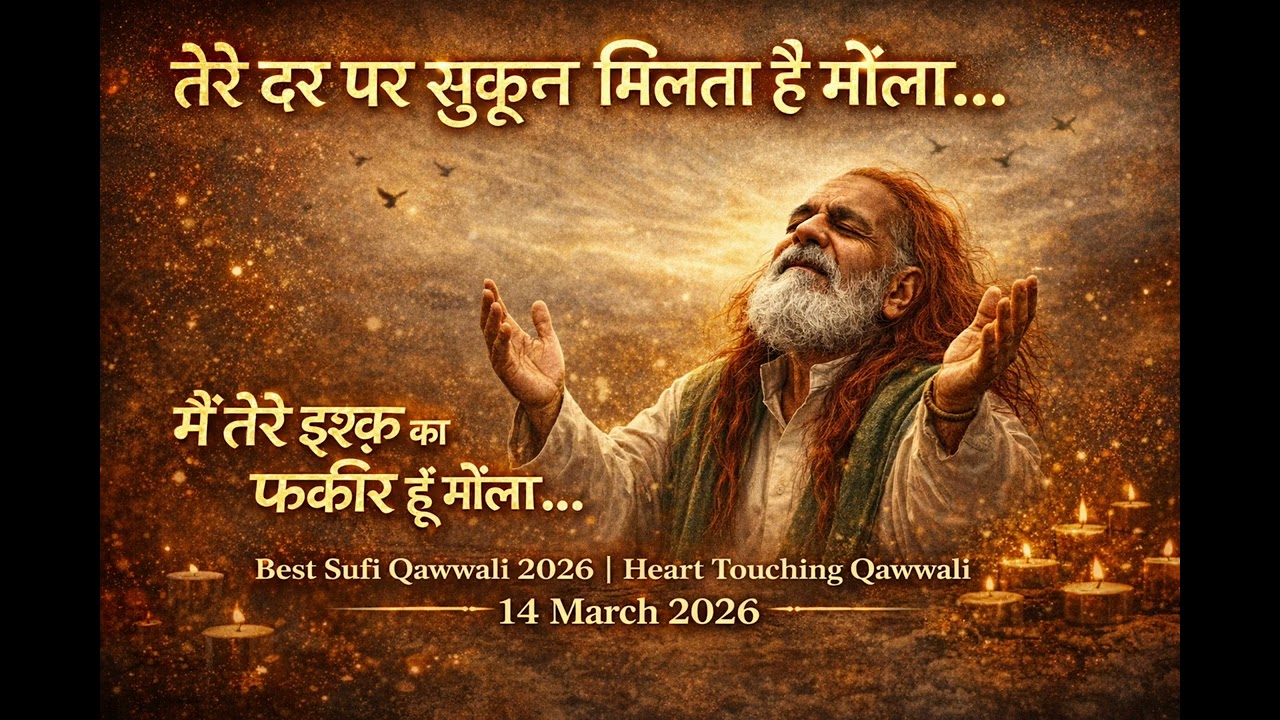 Best Sufi Qawwali 2026 | Tere Dar Par Sukoon Milta Hai Maula | Heart Touching Qawwali