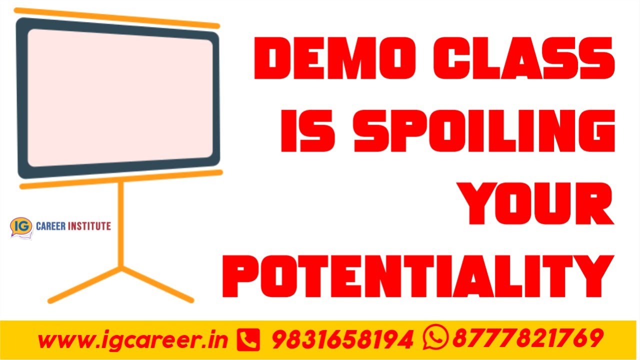 Don't Play Tricks by taking Demo classes in Different Institutes. #democlass #neetdemoclass #jeedemo
