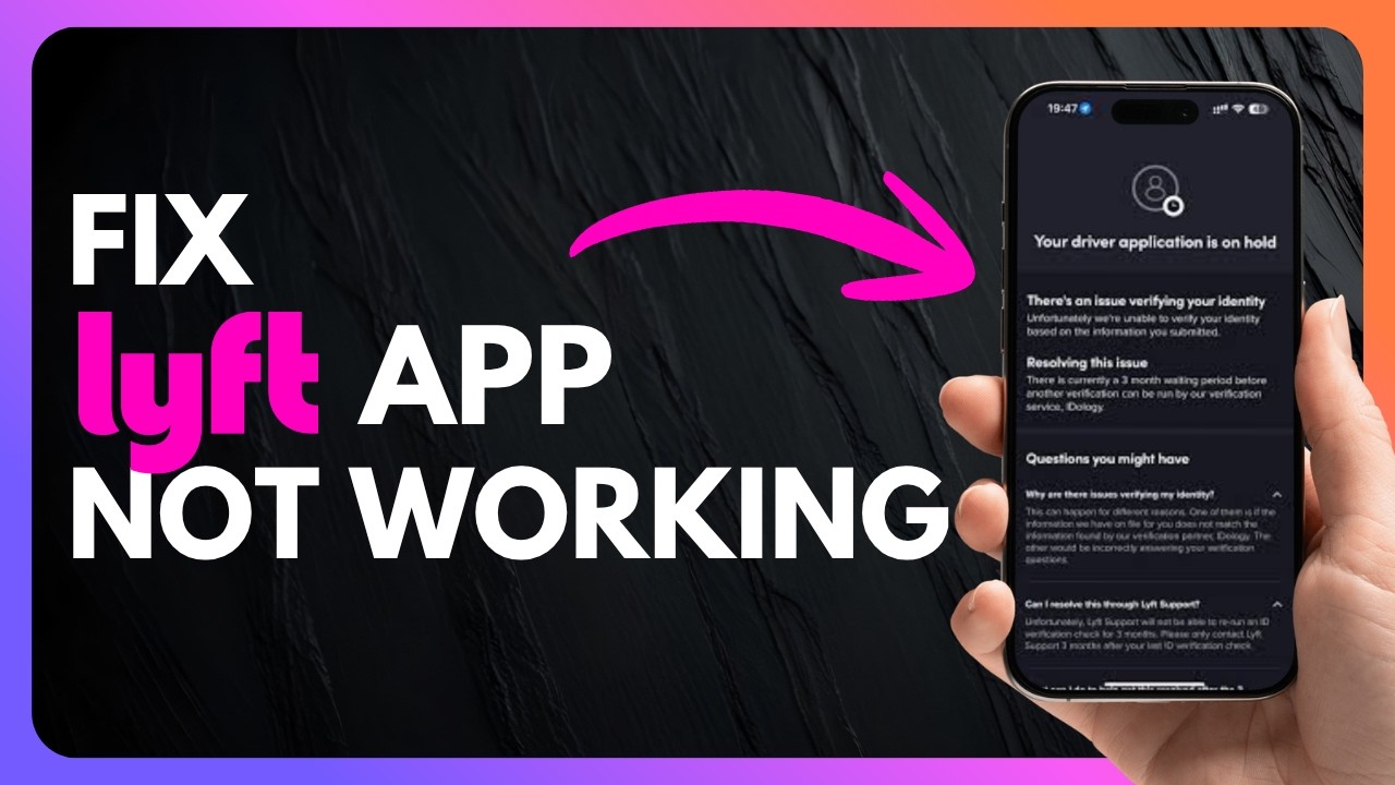 How To Fix Lyft App Not Working Problem (Quick & Easy Solutions)