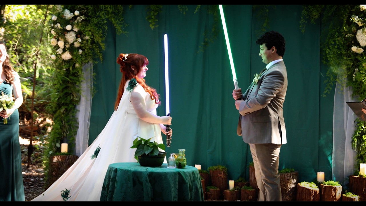 Star Wars Themed Wedding In The Santa Cruz Redwoods // Gwendolyn + Sebastian