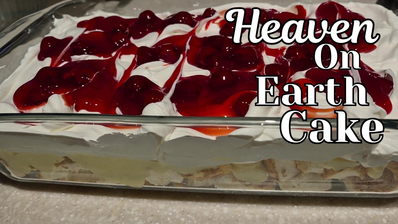 How to Make~ Heaven on Earth Cake~ Angel Food Cake