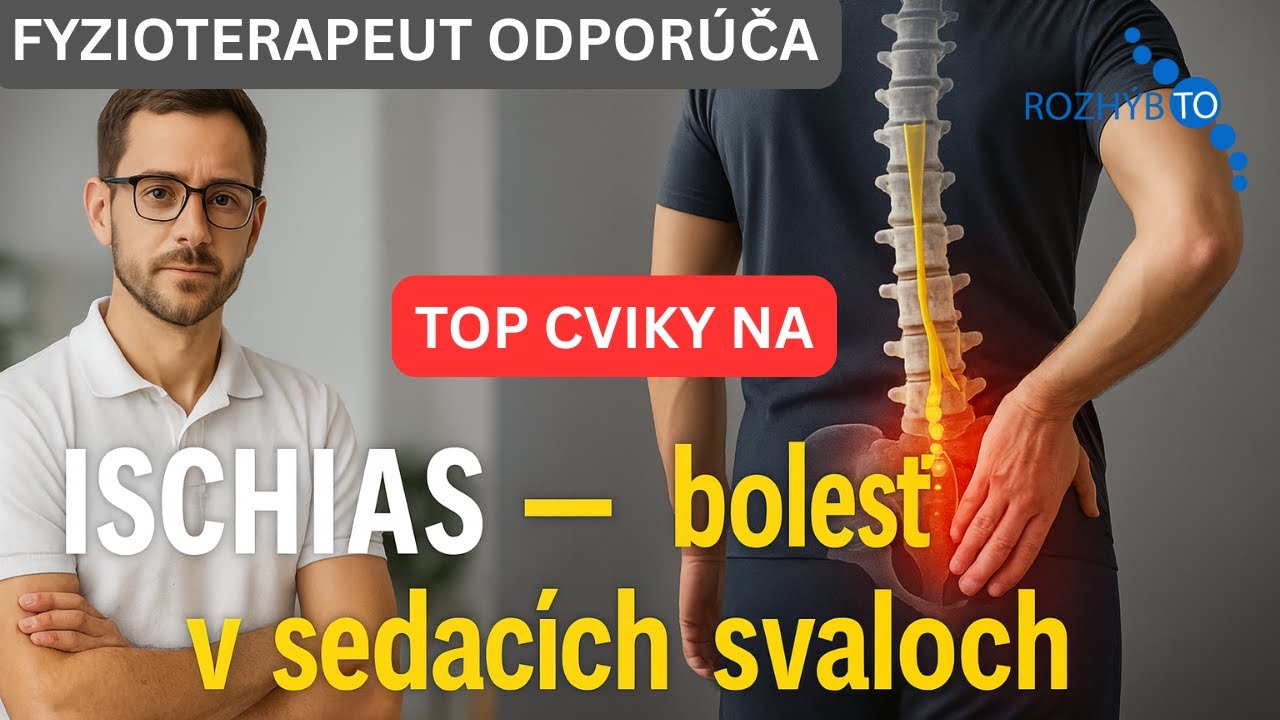 💥 TOP Cviky na Ischias/zápal sedacieho nervu