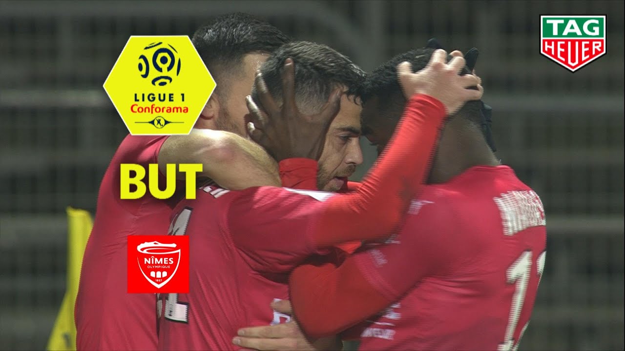 But T&eacute;ji SAVANIER (28') / N&icirc;mes Olympique - Dijon FCO (2-0)  (NIMES-DFCO)/ 2018-19