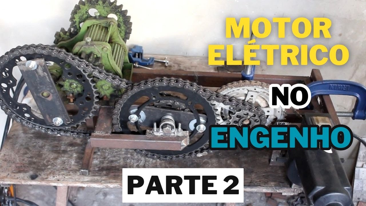 Adaptando motor elétrico no engenho de cana Botini (Parte 2)