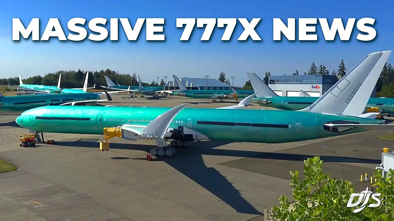 Масштабные новости о Boeing 777X