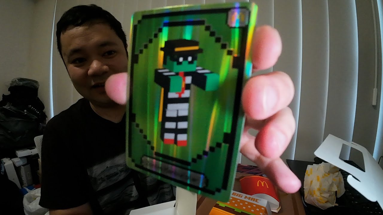A Minecraft Movie Meal from Macdonald's
