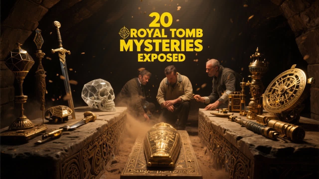 Royal Tomb DISCOVERIES: 20 Objects That Still DEFY Explanation