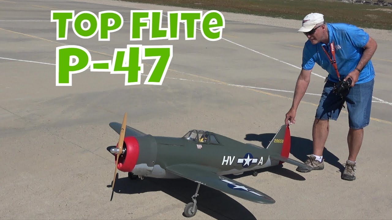Joe Pirozzoli...  Top Flight Giant Scale P-47 Razorback...  Saturday, September 9, 2023