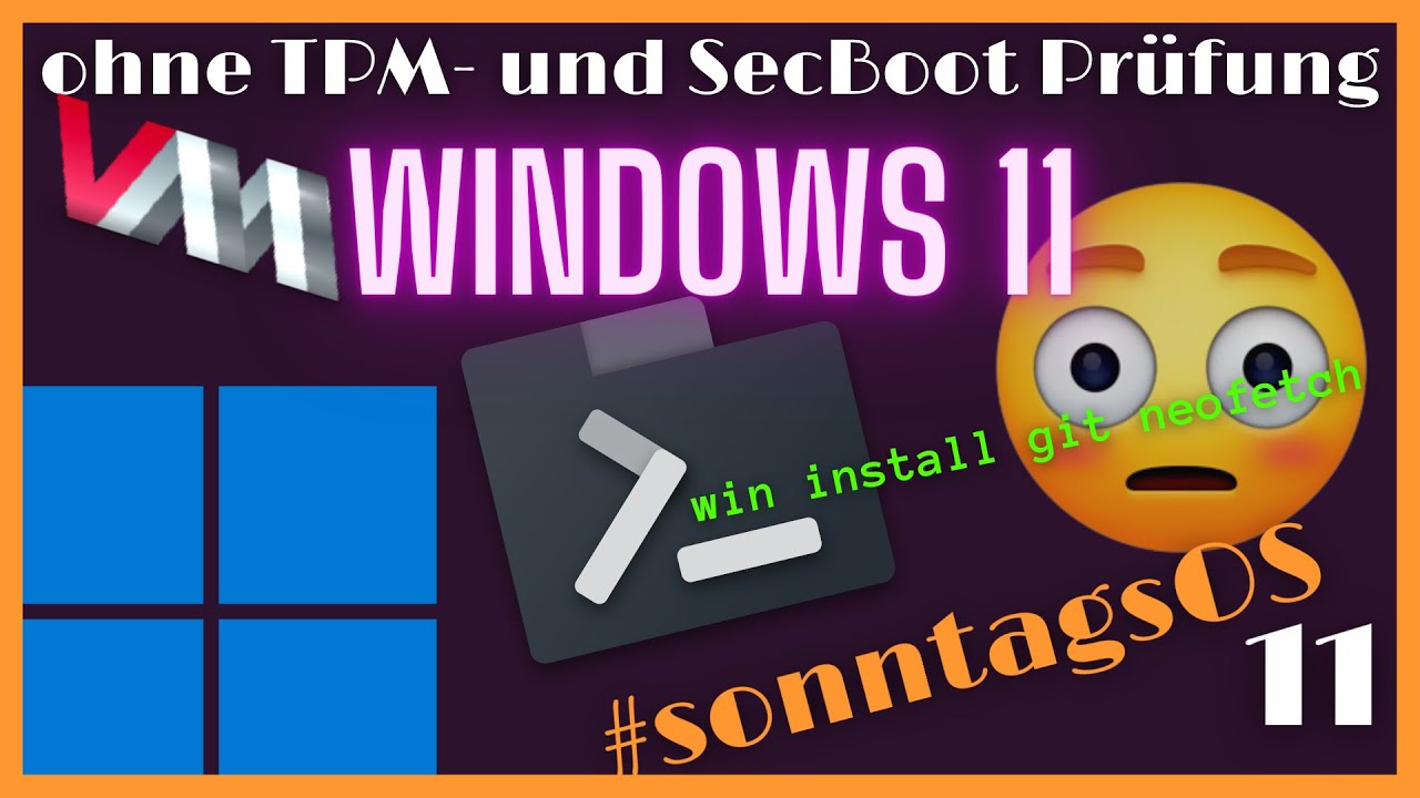 Windows 11 ohne TPM- und SecureBoot-Prüfung in KVM/QEMU - #sonntagsOS - 11