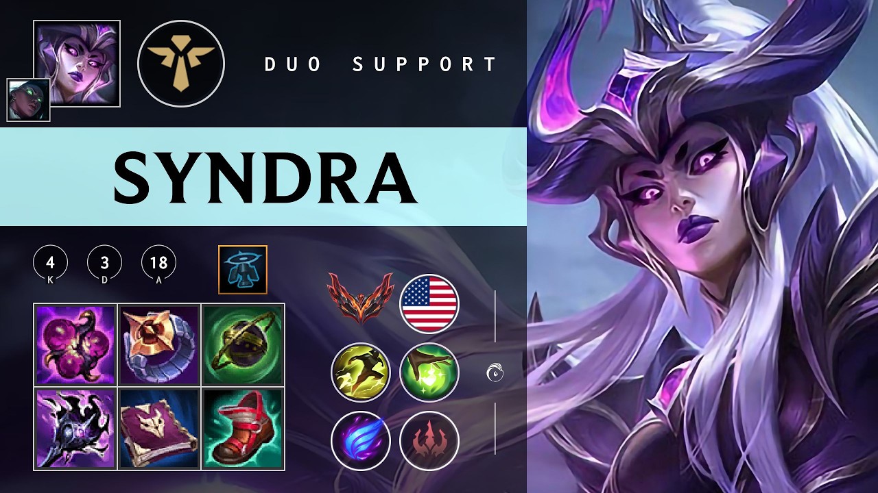 Syndra Support vs Sona - NA Grandmaster Patch 26.05