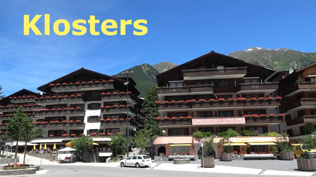 A look round Klosters in summer, Switzerland
