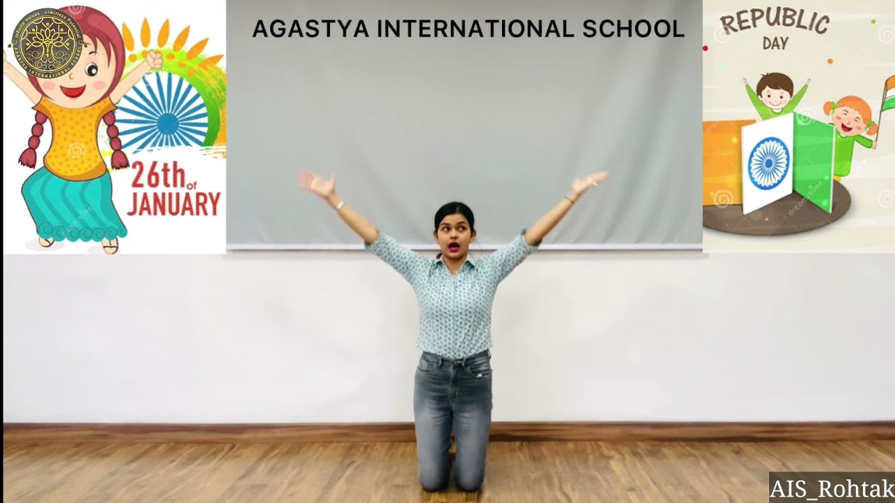 Dance Time | Republic Day: हम होंगे कामयाब (Lesson-1) | dance for school function | dance for kids