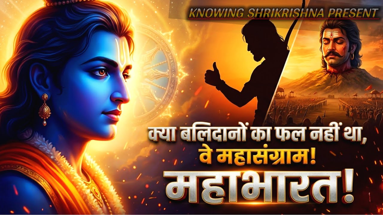 Kya Balidano Ki Sakshi Tha Mahabharat 🚩 | The Untold Sacrifices | Knowing Shri Krishna 