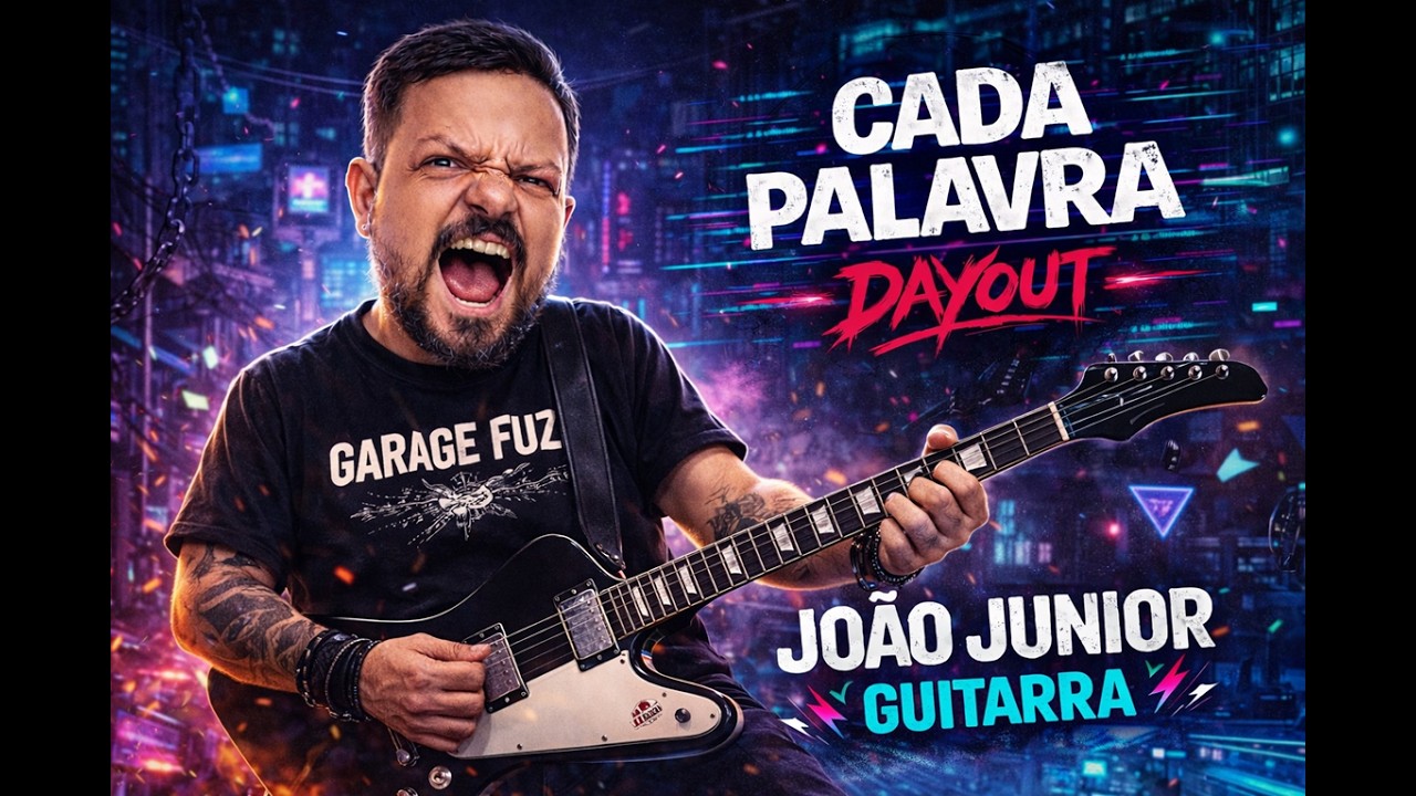 DAYOUT - CADA PALAVRA GUITARRA COVER