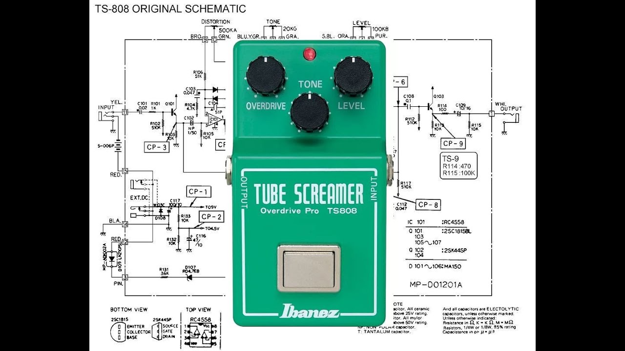 Tube Screamer Schematic Analysis