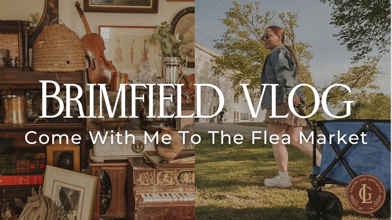 Brimfield Flea Market Vlog