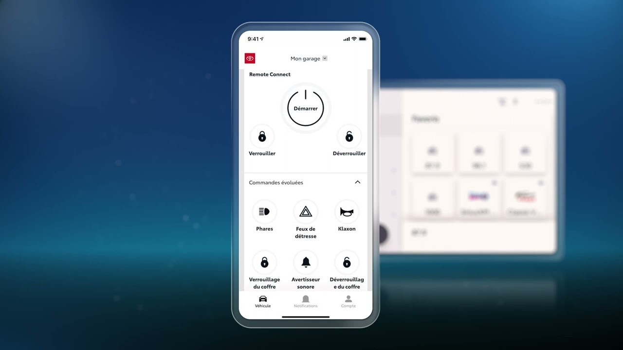 Système Multimédia Toyota – Remote Connect
