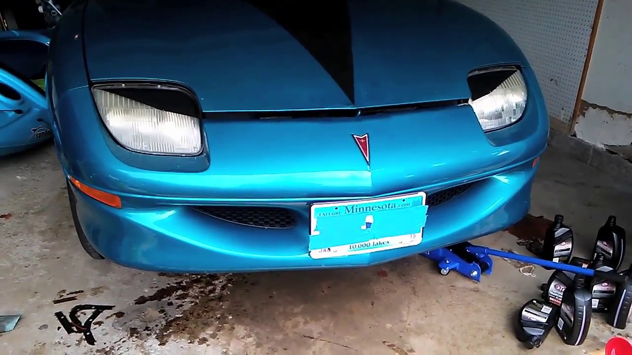 Transmission Fluid Change 3 speed 1995 to 2002 Pontiac Sunfire or Chevy Cavalier