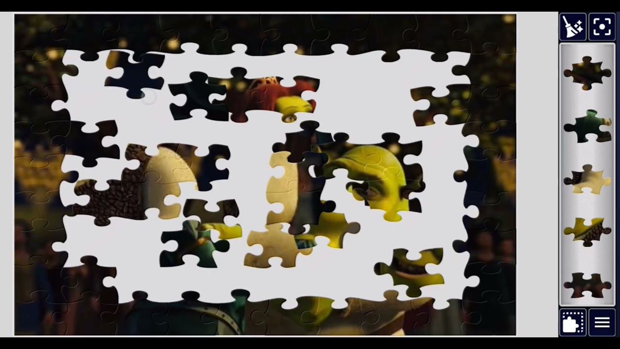 Shrek and Fiona’s 💚👸👑Happily ☺️☺️ Ever After//🧩🧩 jigsawpuzzle//🧩🧩 jigsawpuzzlejourney🧩🧩