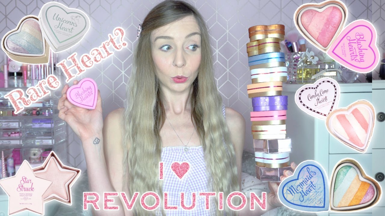 BLUSHING HEARTS COLLECTION 2022 💕 I HEART REVOLUTION *RARE*