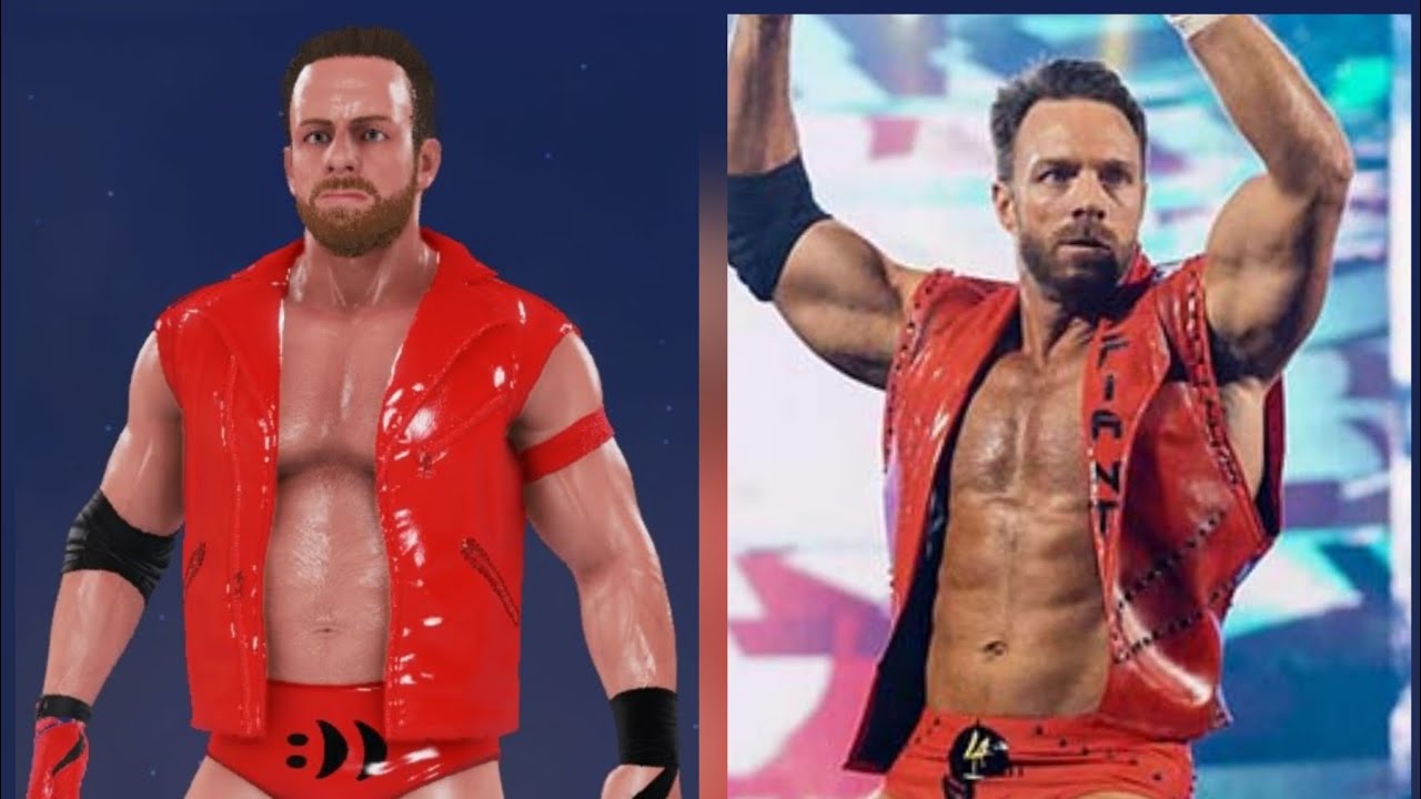 WWE2k20 caw formula: L.A. Knight (WWE)