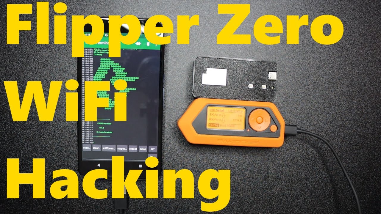Flipper Zero: как запустить Marauder на плате разработчика WiFi
