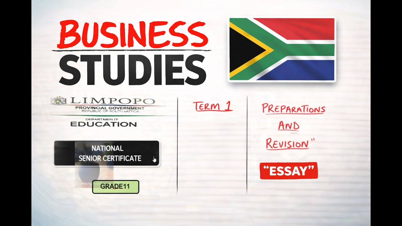 Business studies Grade 11 ESSAY TERM 1 REVISION MARCH (March 2026 Preparations)