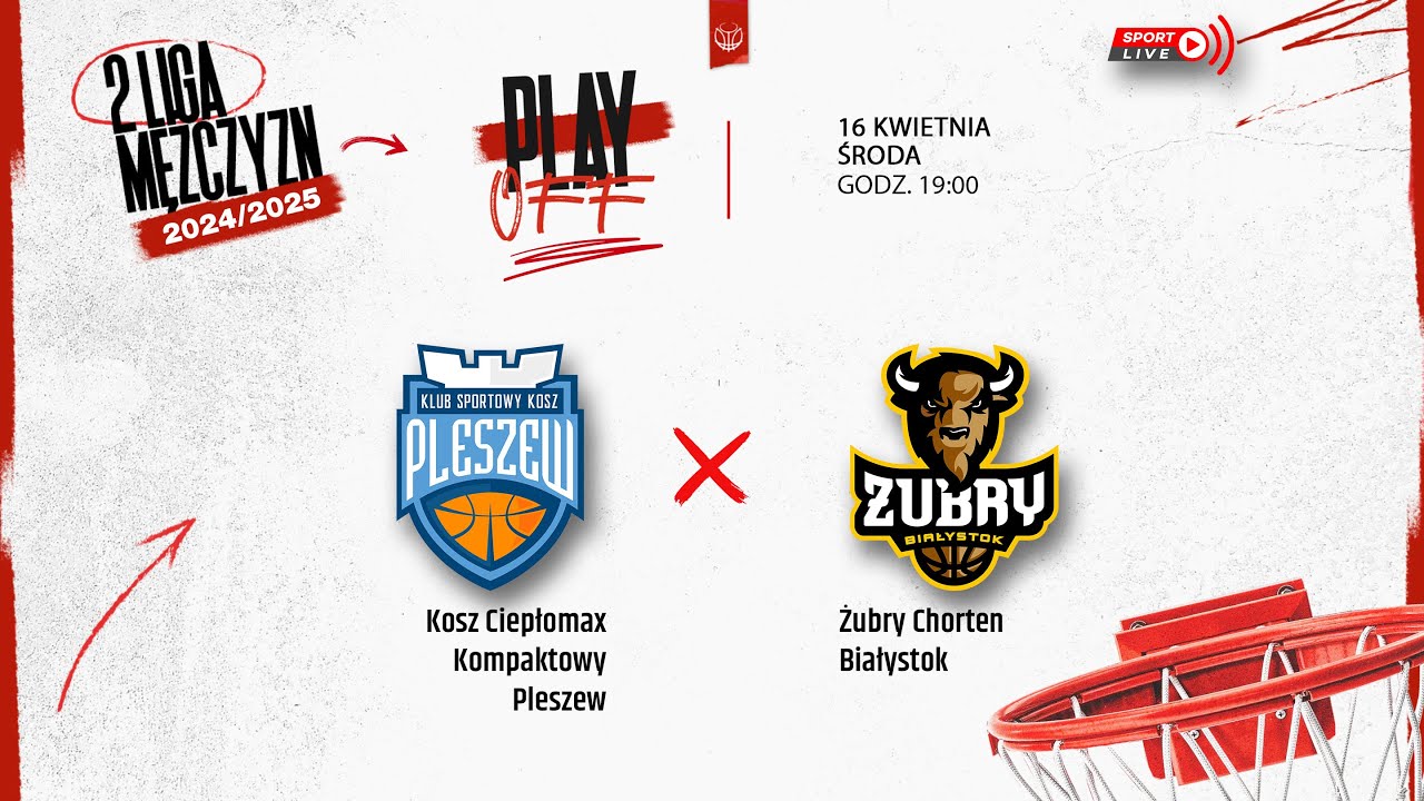 Kosz Ciepłomax Kompaktowy Pleszew - Żubry Chorten Białystok (2 LM)