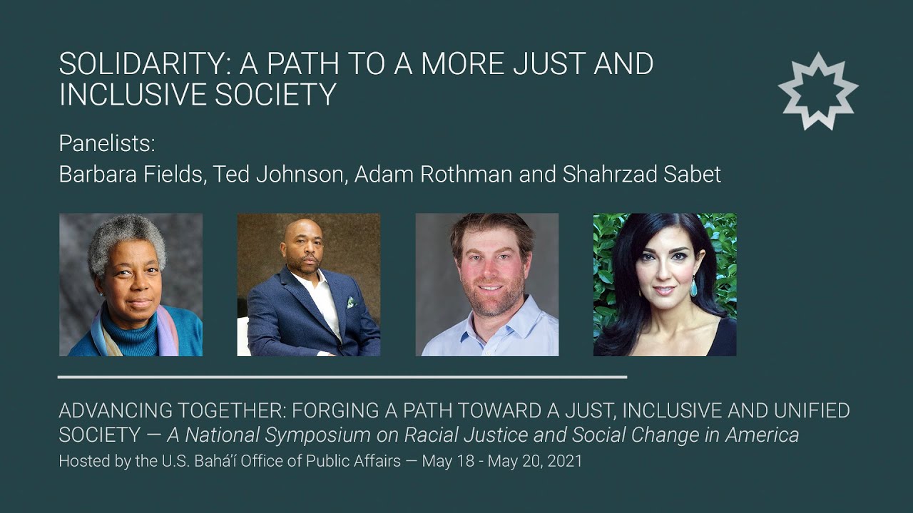 Solidarity: A Path to a More Just and Inclusive Society - Advancing Together Symposium Panel