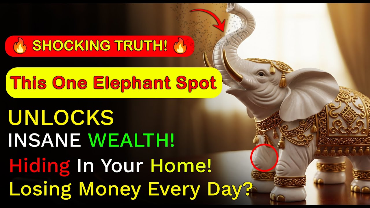 YOU'VE BEEN LIED TO! The ONLY Feng Shui Elephant Placement For Real Wealth!