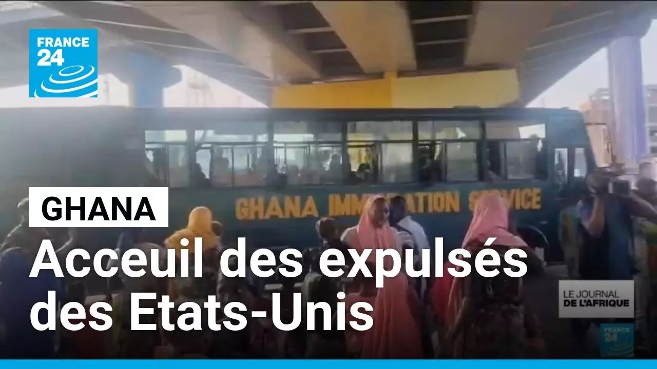 Le Ghana acceuille des expuls&eacute;s ouest africains des Etats-Unis &bull; FRANCE 24